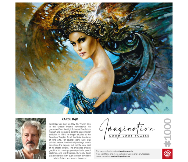 CENEGA Karol Bąk Deceptive Wind / Zwodniczy Wiatr Puzzle 1000 - 1124843 - zdjęcie 3